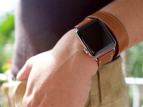 leather apple watch band hermes dupe